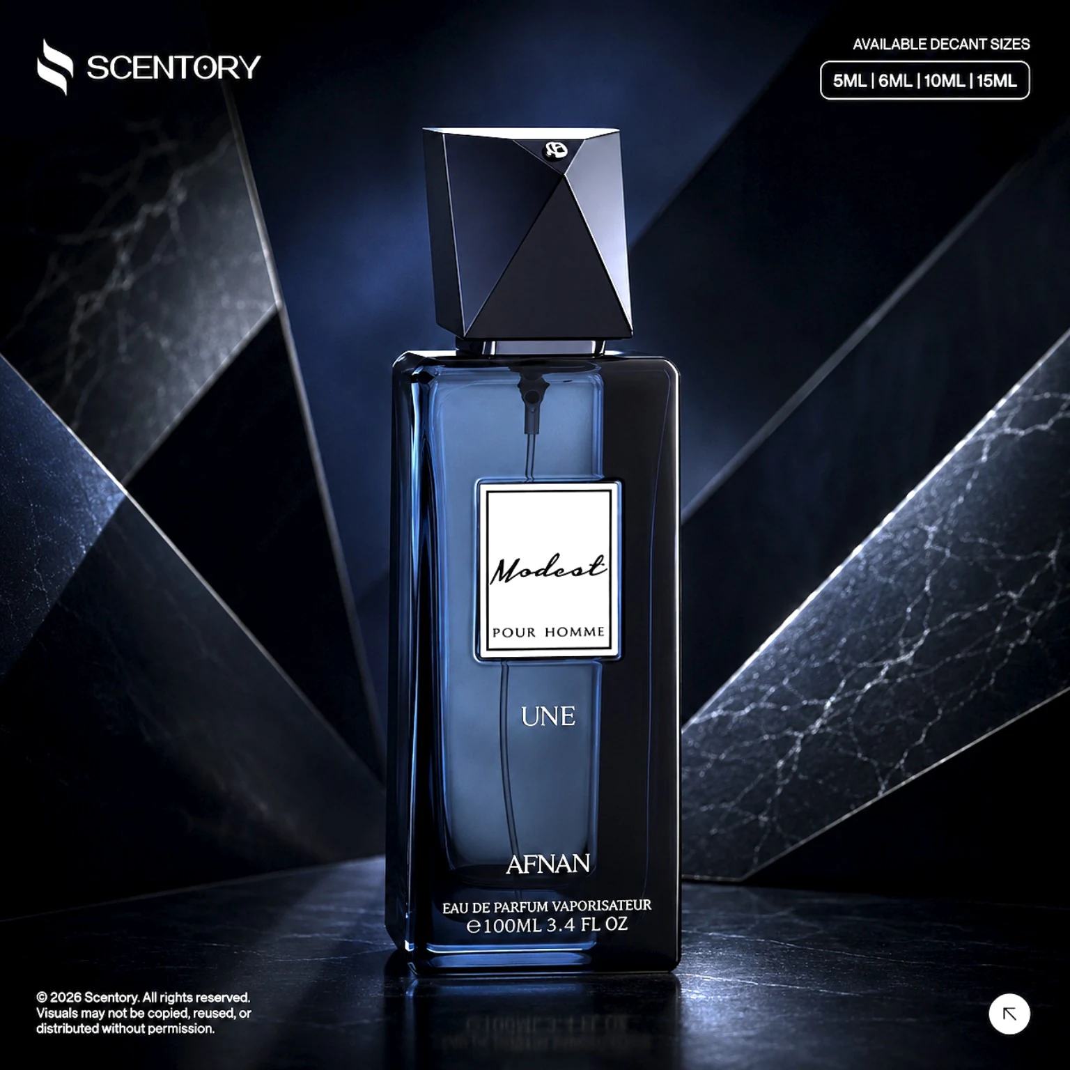 Afnan Modest Une (EDP) perfume decant