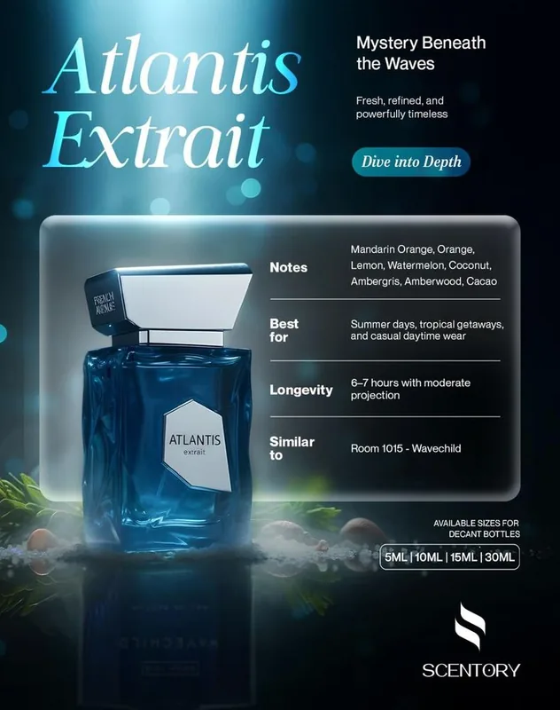 Atlantis Extrait by French Avenue (EDP) perfume decant