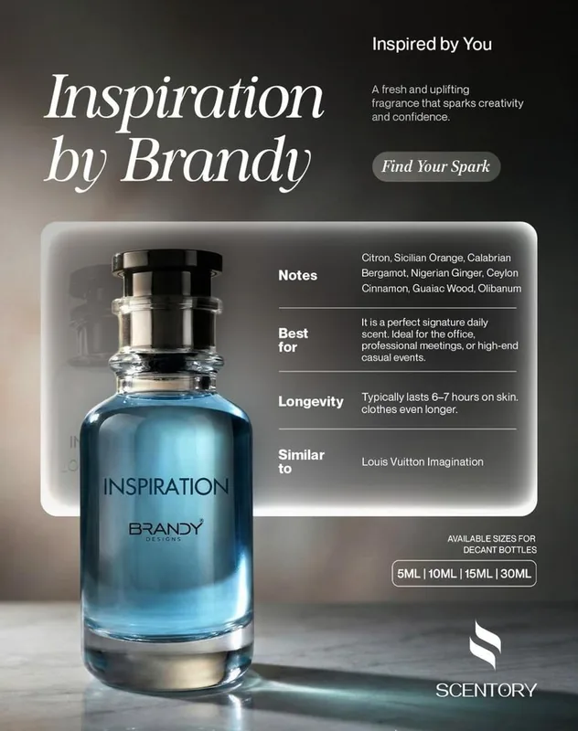 Brandy Inspiration EDP perfume decant