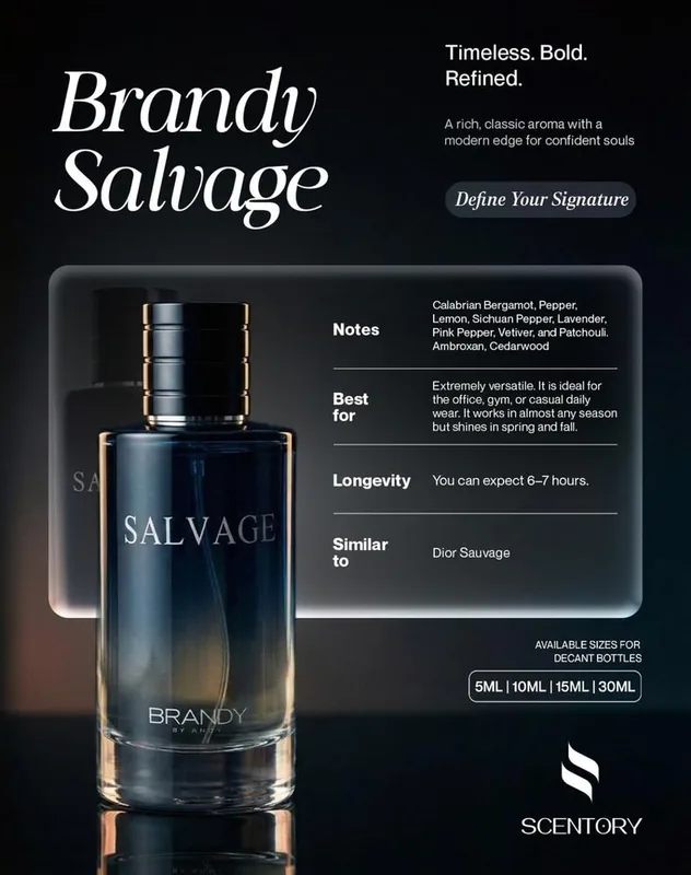 Brandy Salvage EDP perfume decant