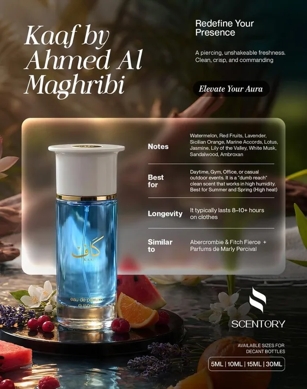 Kaaf By Ahmed EDP perfume decant