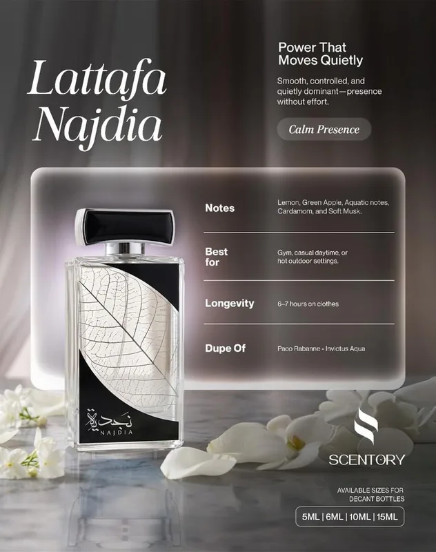 Lattafa Najdia (EDP) perfume decant