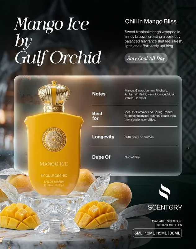 Mango Ice by Gulf Orchid perfume decant