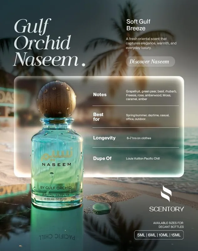 Naseem by Gulf Orchid perfume decant