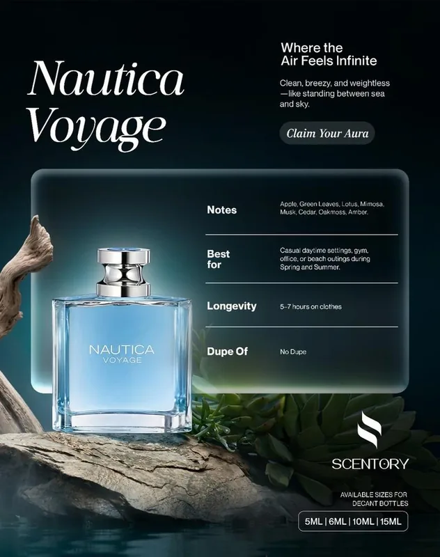 Nautica Voyage perfume decant