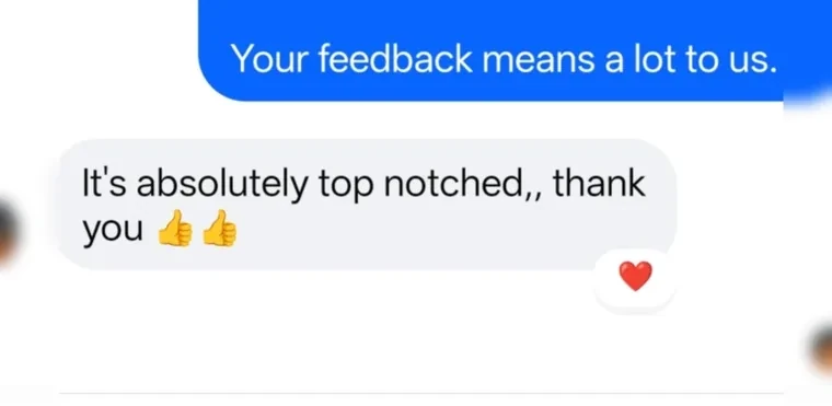 Customer feedback saying Scentory packaging and presentation feel premium