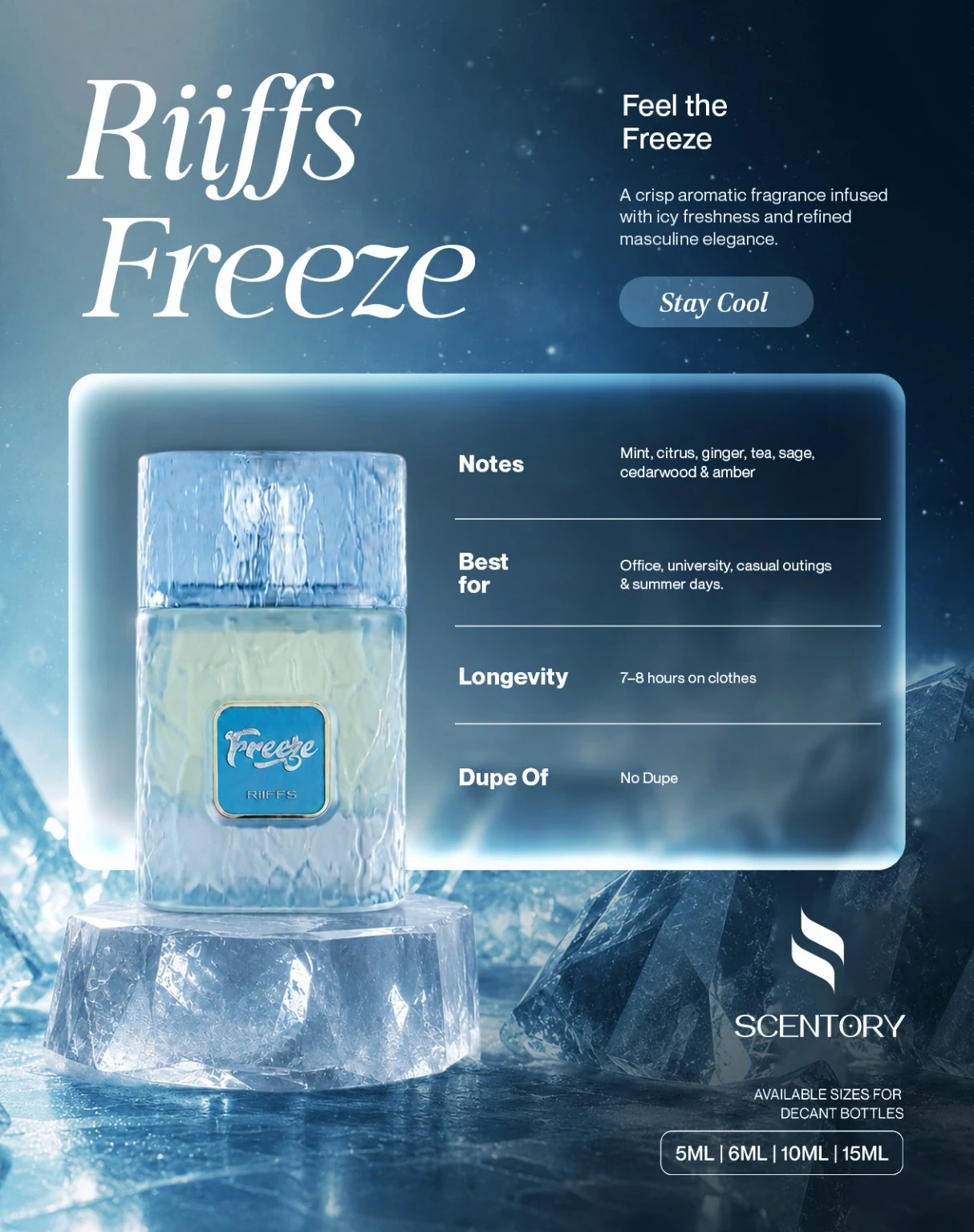 Riiffs Freeze EDP perfume decant