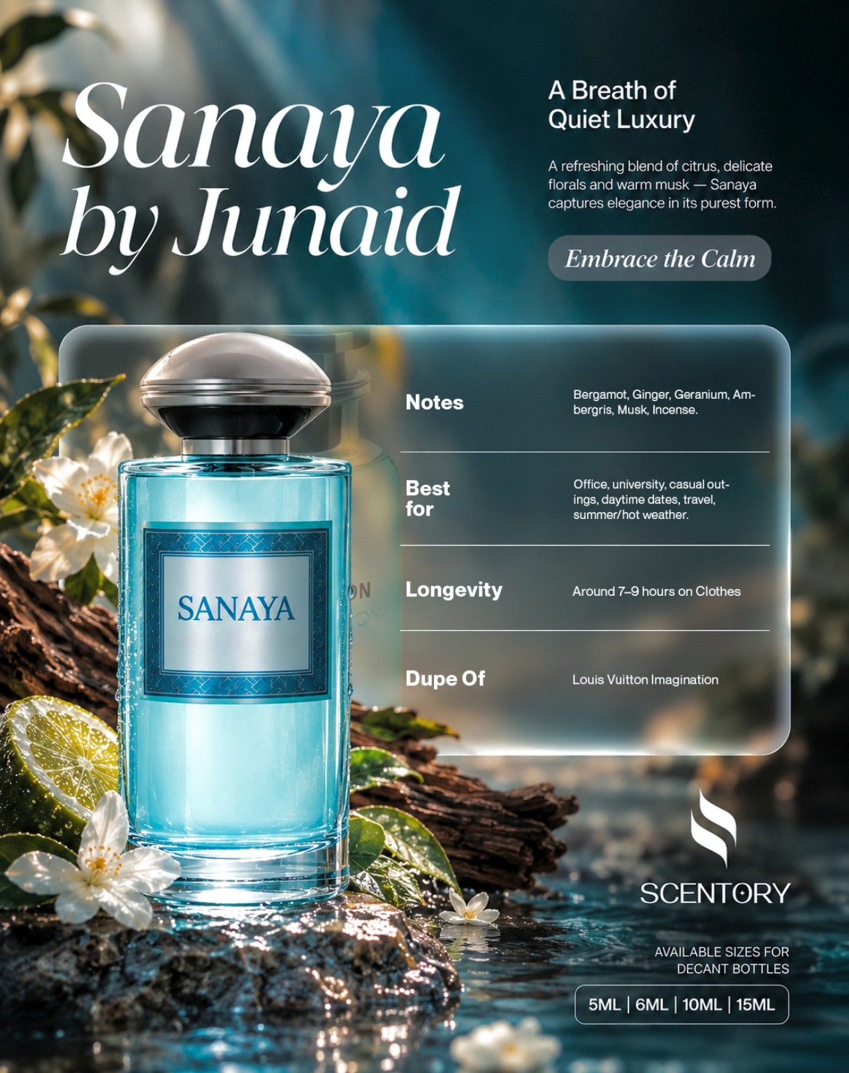 Sanaya by Junaid EDP perfume decant